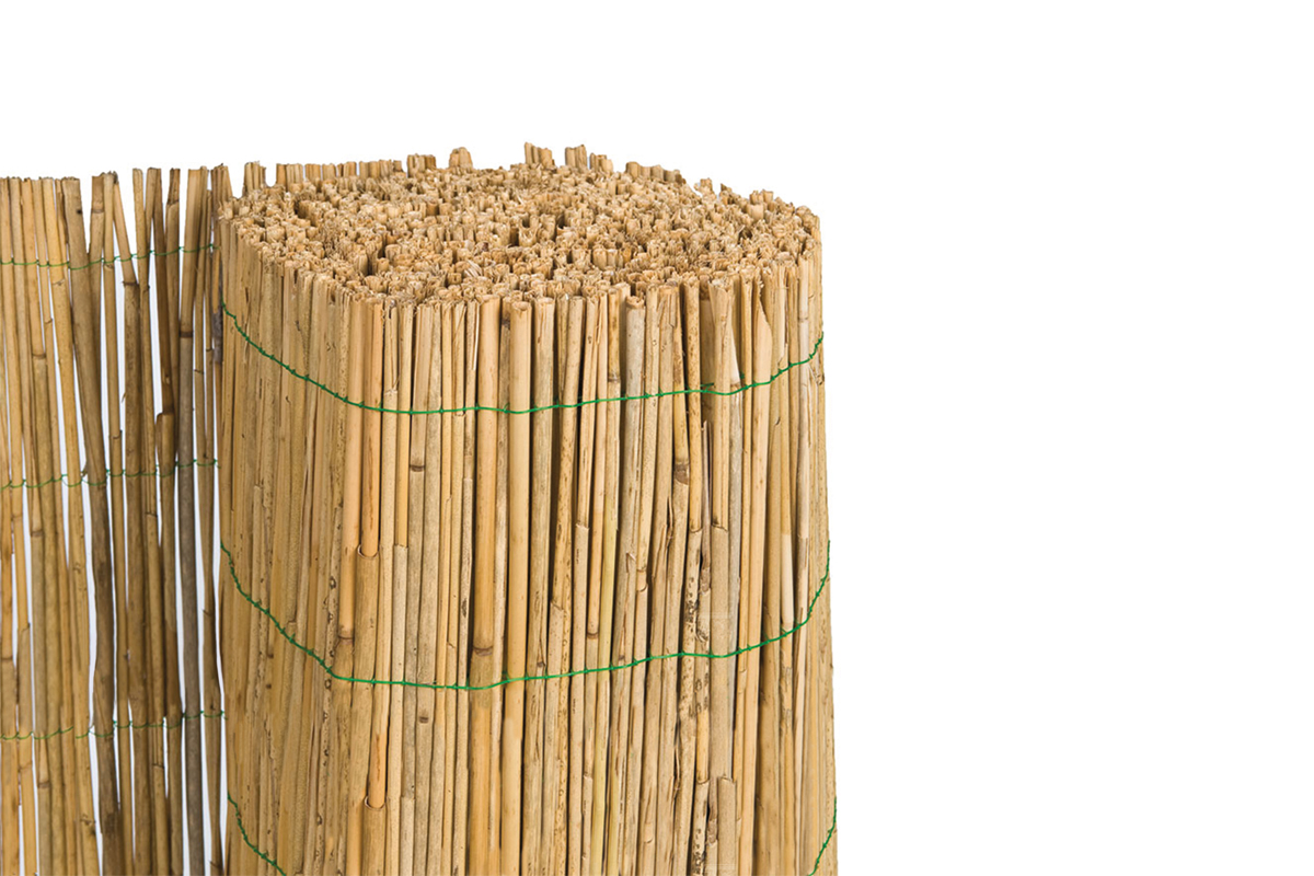 Rieten decoratiematten 600x200 cm