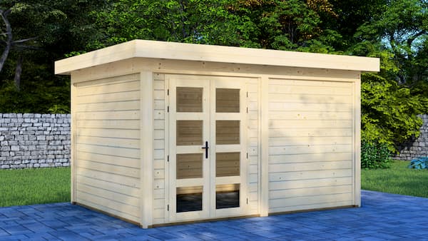 Prime Line blokhut 400x300 cm - Van Kooten afbeelding