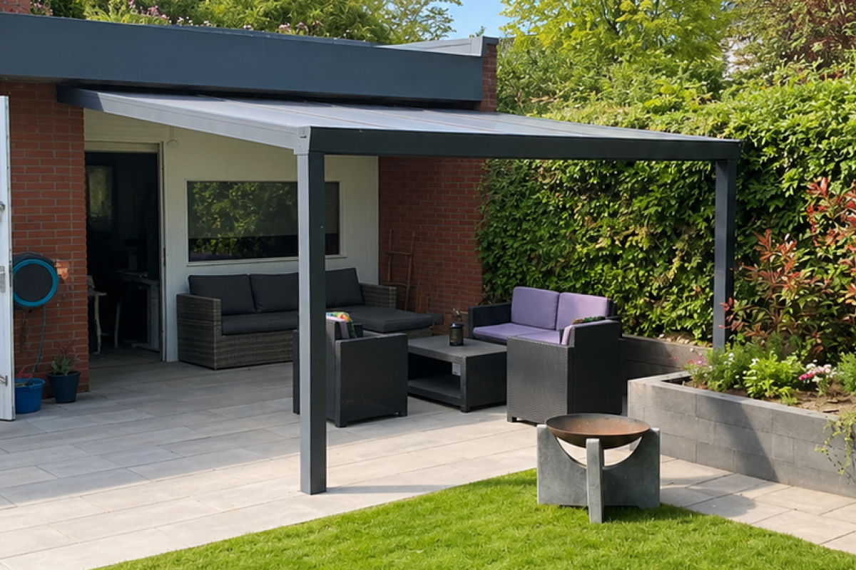 Velvetline veranda 400x300 cm polycarbonaat dak