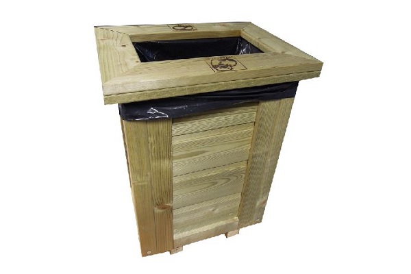 Lutrabox TOPPER! Vuilzakhouder LZB1-R 50/60 liter