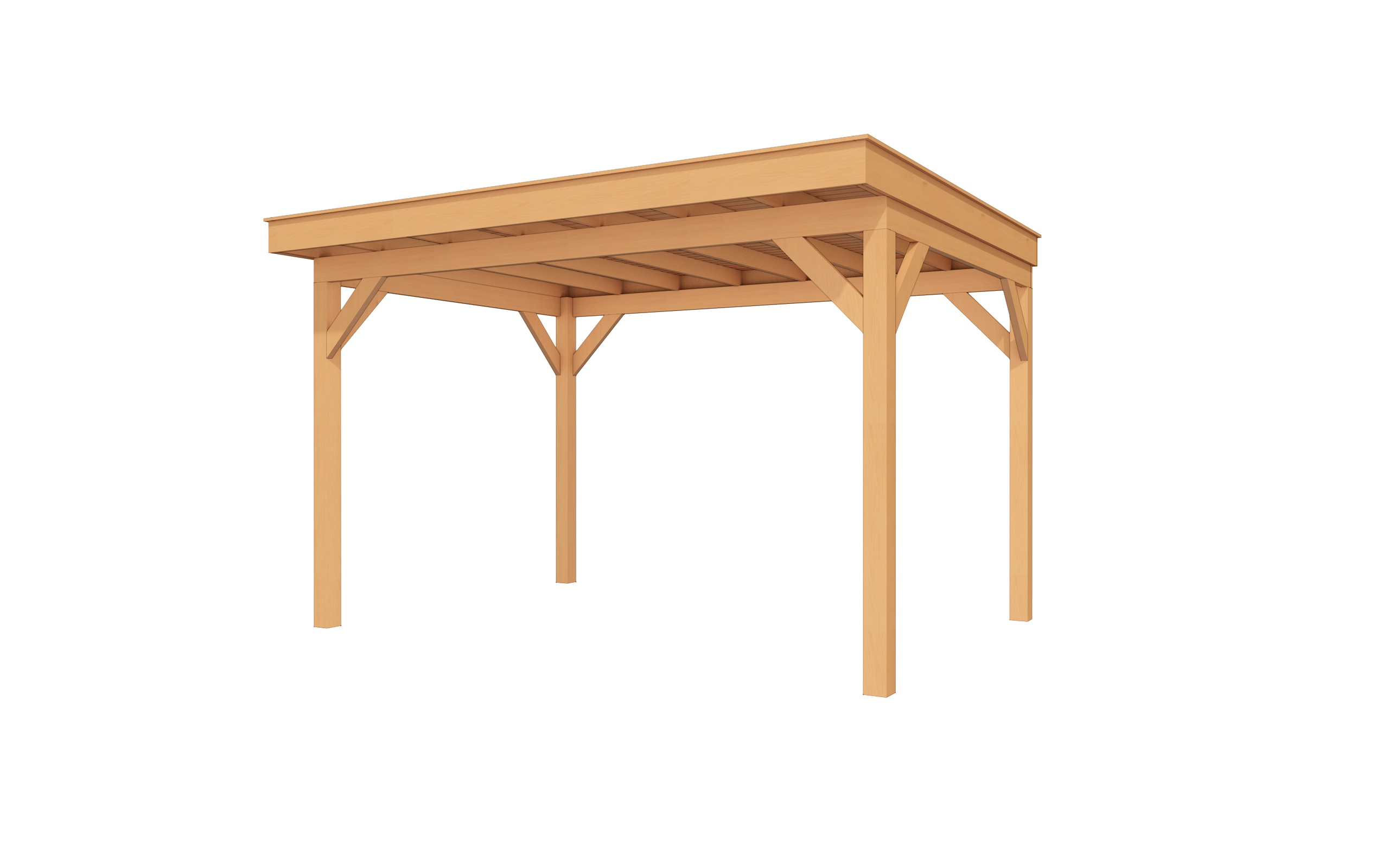 SUPERDEAL! Buitenverblijf GRANDIOSE Plat dak - 400x270 cm - excl. EPDM afbeelding