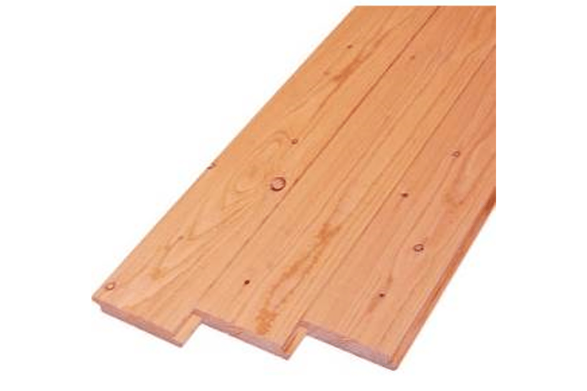 Douglas sponningplank 1,8x19x500 cm onbehandeld