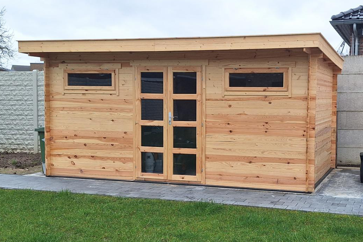 Blokhut Zutphen 500x300 cm afbeelding