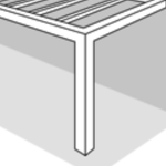 Meerprijs verandastaanders 300 cm