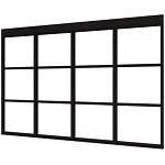 Douglas steellook glaswand Quattro 348 x 230