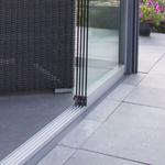 Glasschuifsysteem voorzijde (3-Spoor)