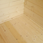 Vloer vuren blank