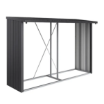 Donkergrijs metallic