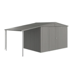 Kwartgrijs metallic B150xD228cm