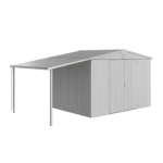 Zilver metallic B150xD228cm