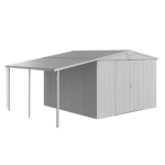 Zilver metallic B150xD300cm