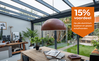 Met de Tuinkamerweken van Verasol maak je jouw buitenleven nog mooier!