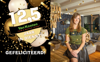 Janneke 12,5 jaar in dienst!