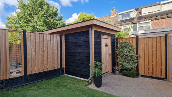 Slim opbergen in een kleine tuin