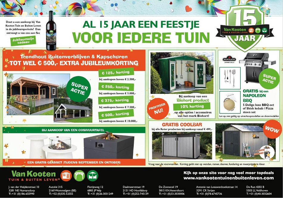 Jubileum acties