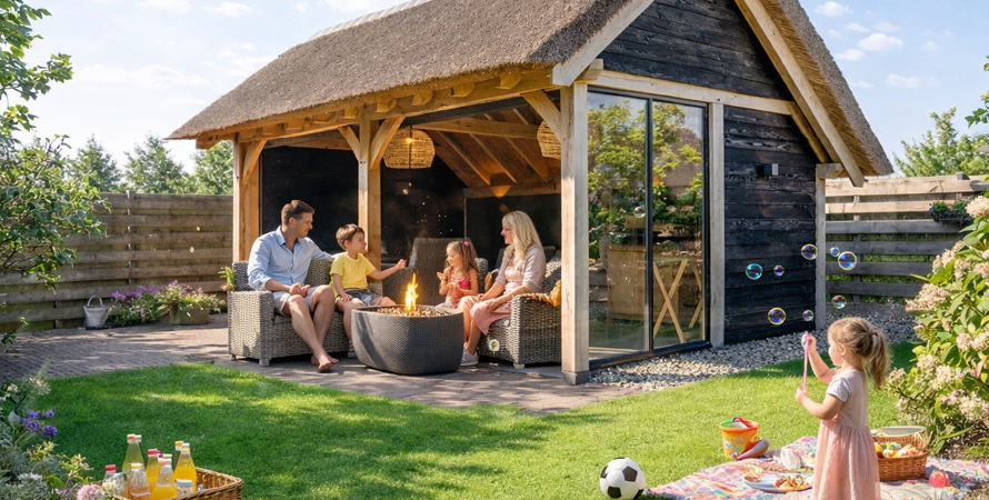 Welkom bij de marktleider in blokhutten en overkappingen Welkom bij de marktleider in blokhutten en overkappingen