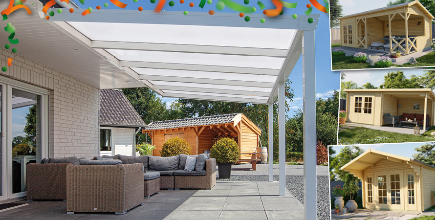Scoor nu €150,- extra voordeel op een blokhut of veranda, OP=OP! Gebruik de code VOORDEEL150! Scoor nu €150,- extra voordeel op een blokhut of veranda, OP=OP! Gebruik de code VOORDEEL150!