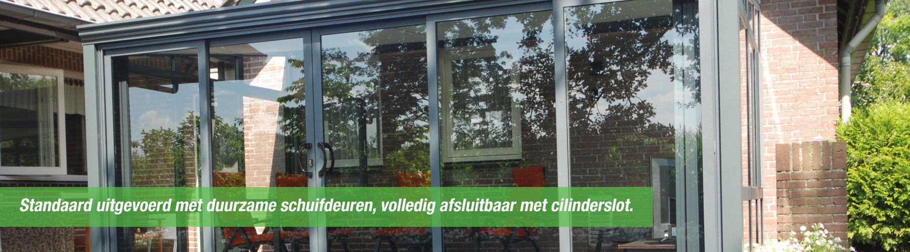 aluminium tuinkamer