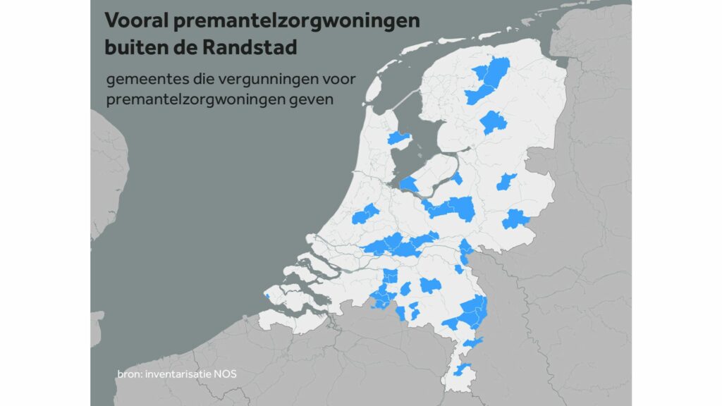 premantelzorgwoningen buiten de randstad