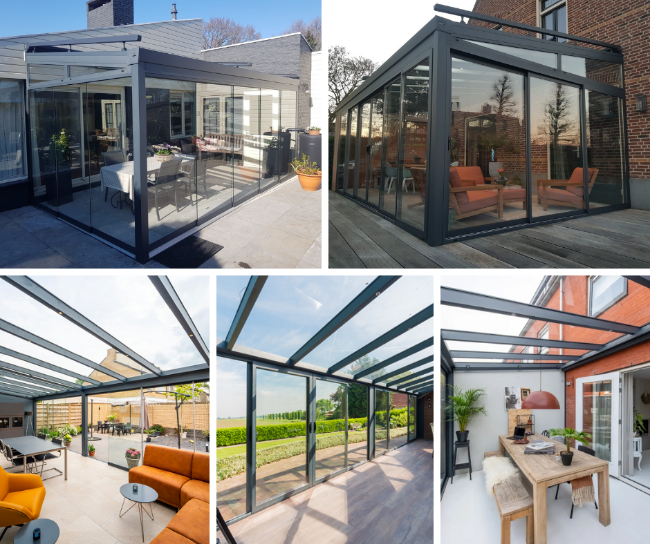 Tuinkamer als tuinkantoor